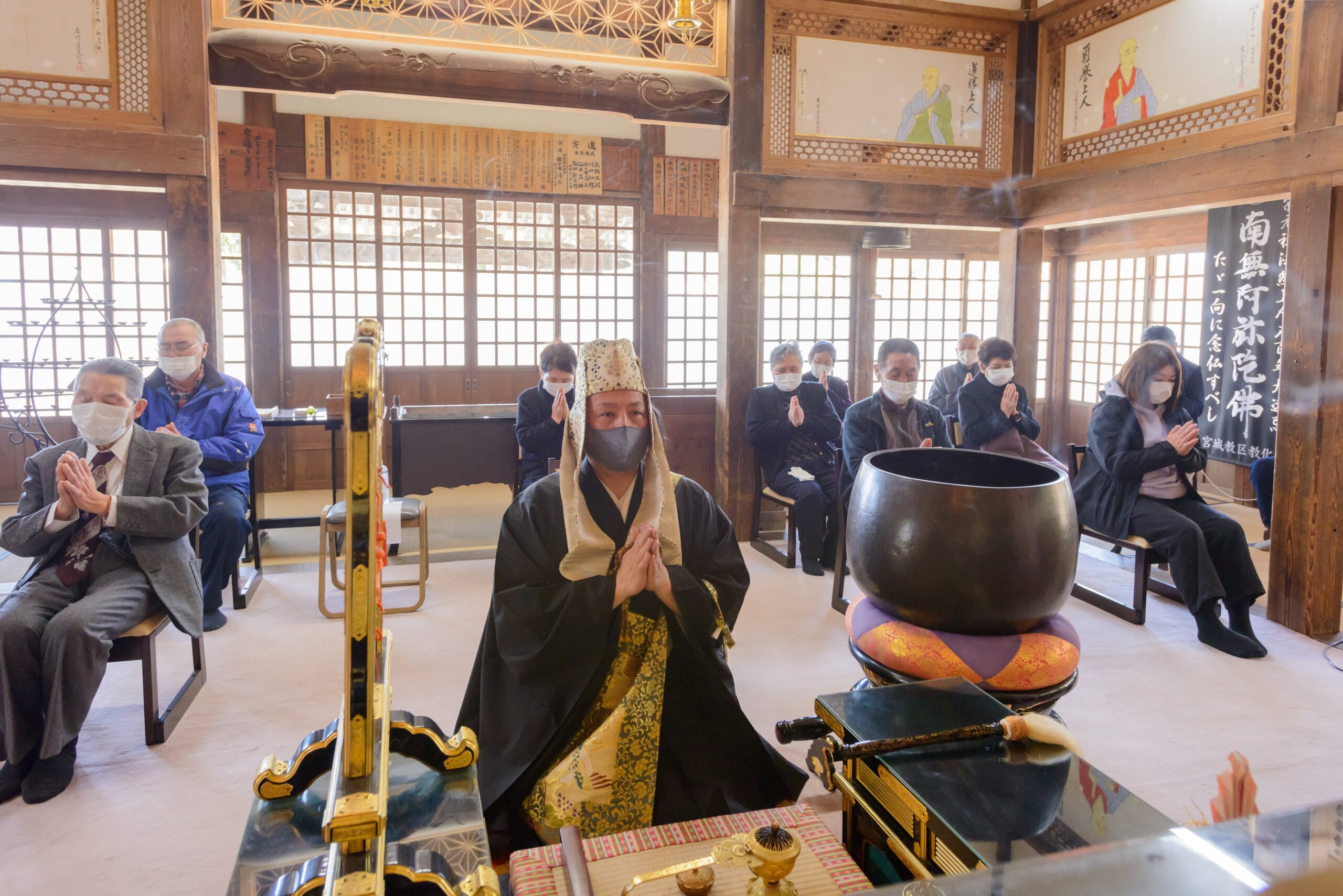 東日本大震災10年 悲しみに節目ない 寄り添い 供養続ける 宮城・大忍寺
